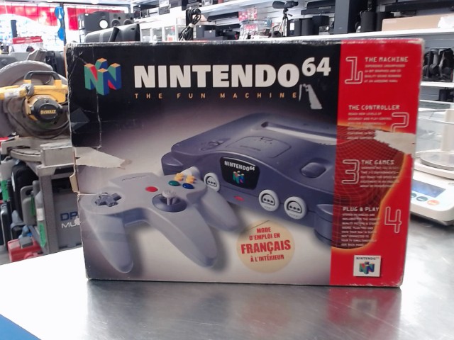 Console n64 complete en boite