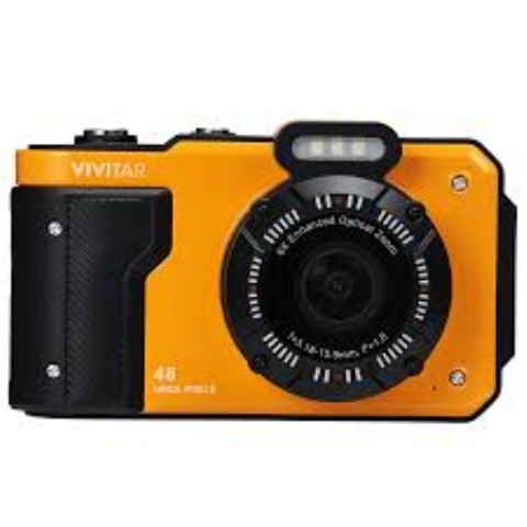 Camera waterproof jaune