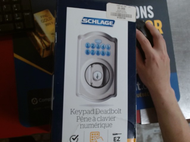 Schlage pene a clavier numerique