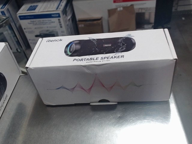Portable speaker