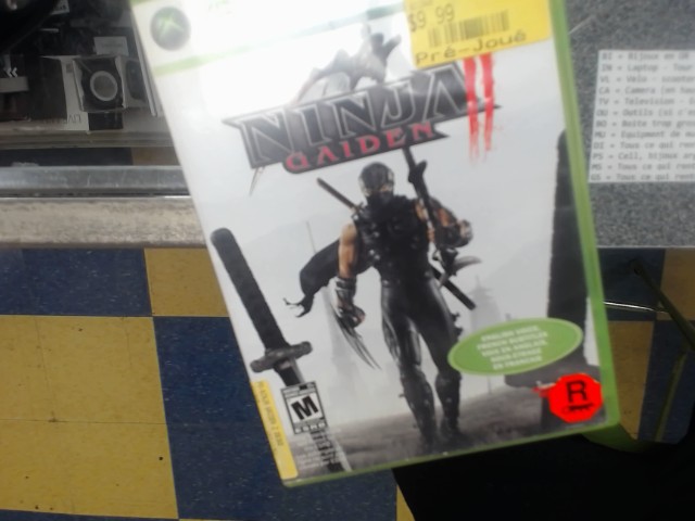 Ninja gaiden 2 on xbox 360