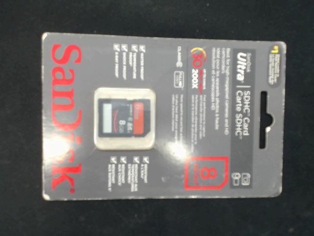 Sandisk 8gb sd card