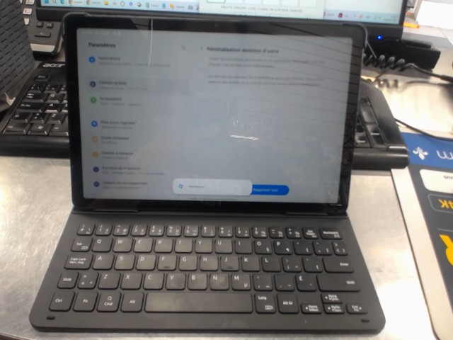 Tablette samsung +case+clavier