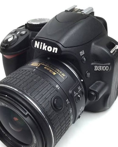 Camera nikon d3100 chart + batt