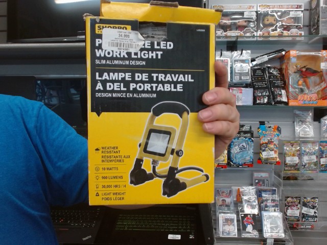 Lampe de travail a del portable