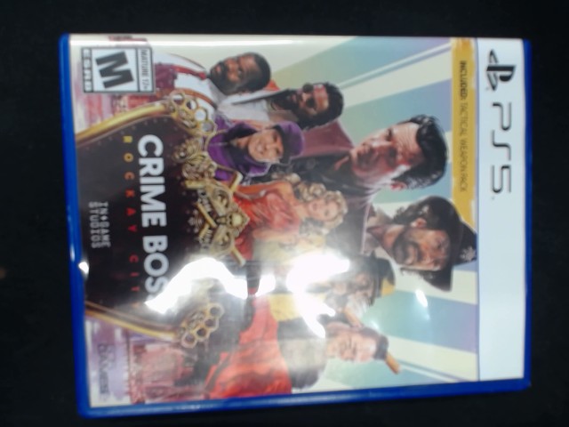 Crime boss rockay city ps5