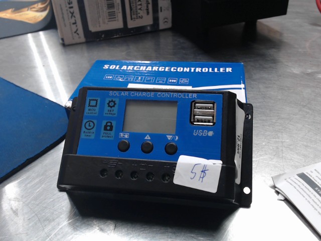 Charge solaire controller av boite