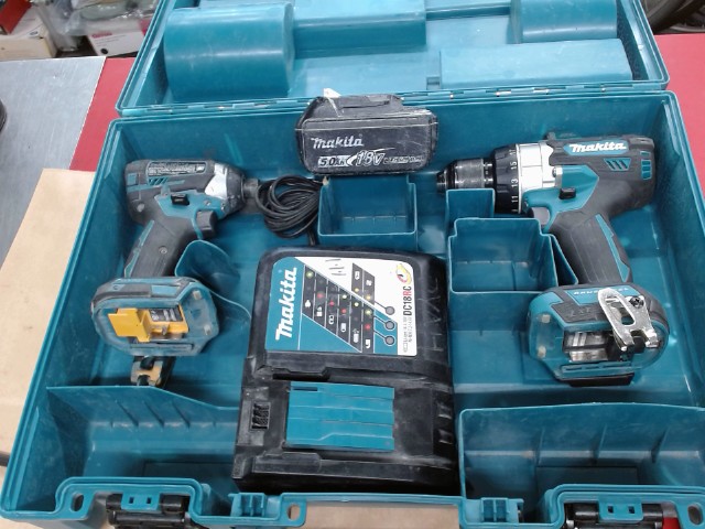 Perceuse+impact+chargeur+1 batterie 5ah