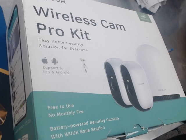 Wireless cam pro kit serveillance