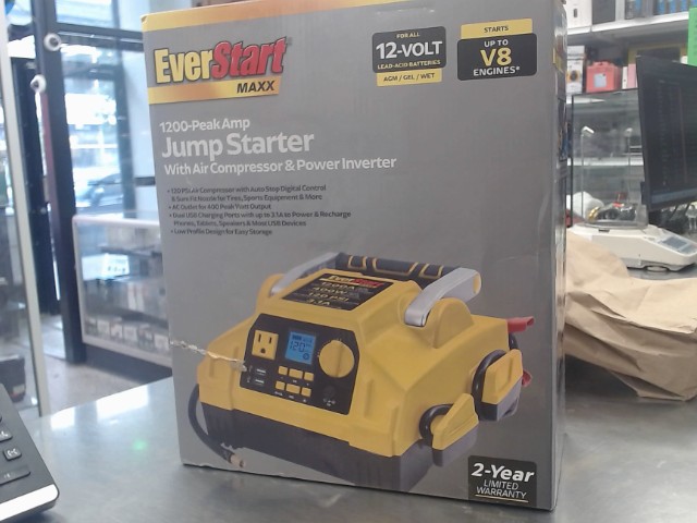 1200-peak amp jump starter