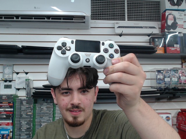 Manette ps4 blanc