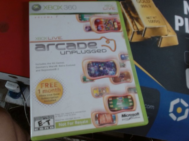 Arcade u plugged