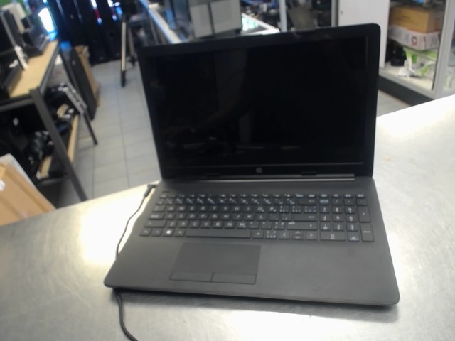 Laptop hp clean all black