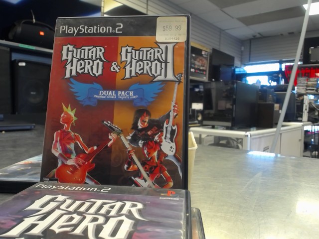 Guitar hero dual pack