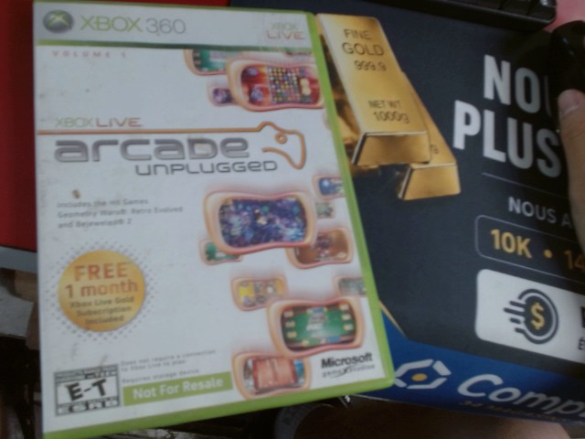 Arcade unplugged