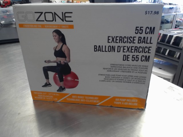 Ballon d'entrainement 55cm+ disque