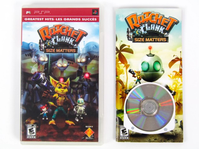 Ratchet and clank size matters psp