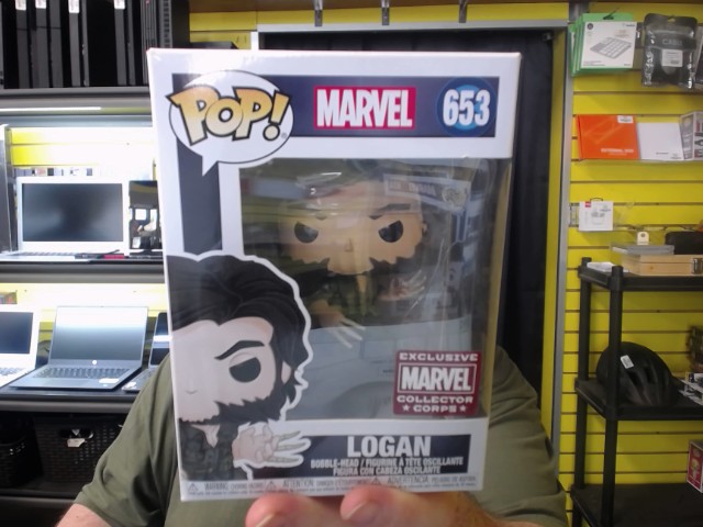 Figurine pop logan excu marvel