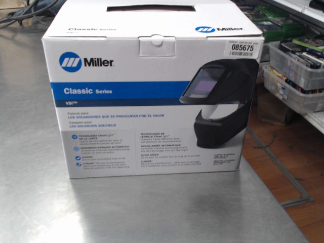 Casque de soudure miller dans boite