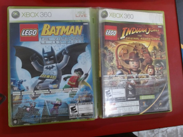 Lego indiana jones / lego batman combo