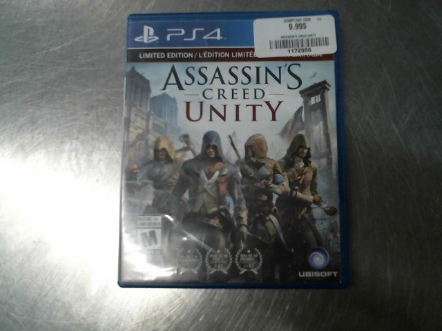 Assassin's creed unity vendu ici