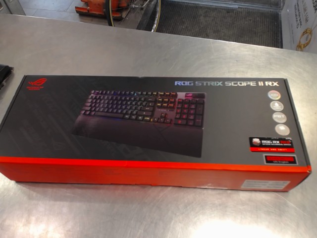 Keybord strix scope ii rx