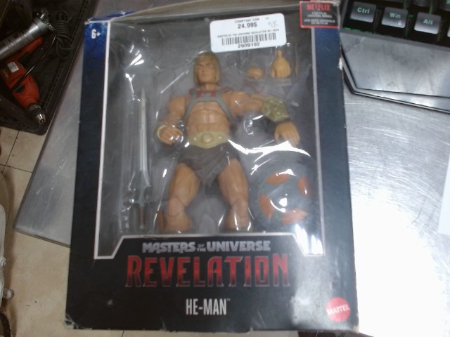 Masters of the universe he-man in box
