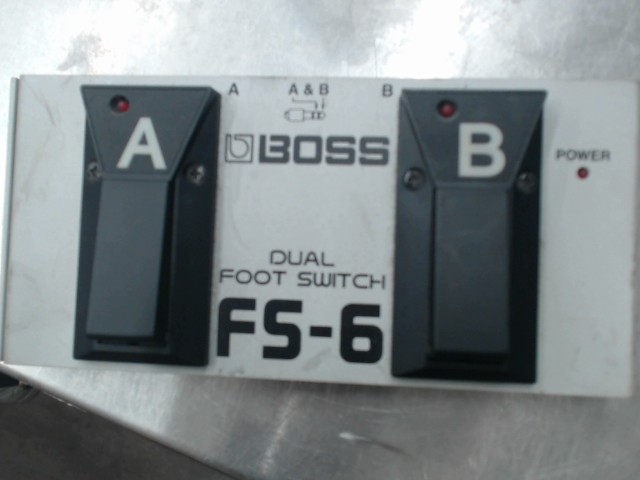 Dual foot switch boss fs-6