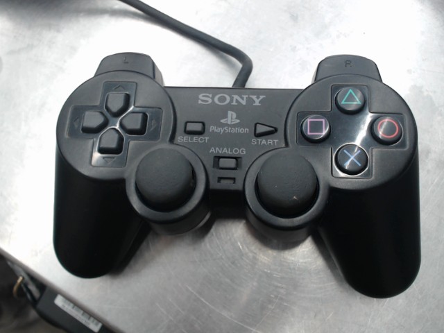 Manette ps2 dualshock 2 noire