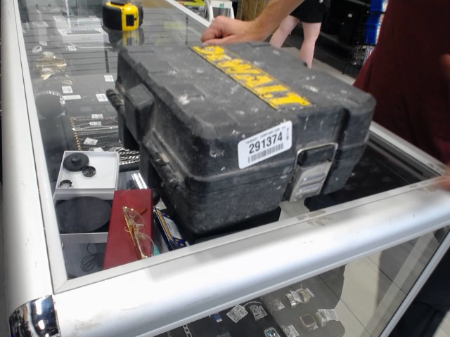 Laser a batterie+case dur