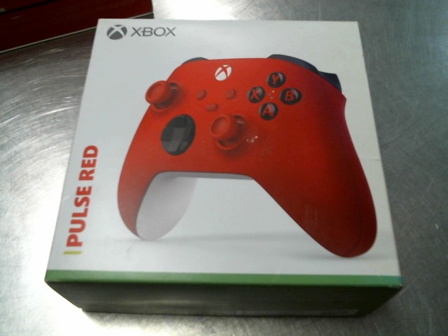 Manette rouge xbox series x en boite