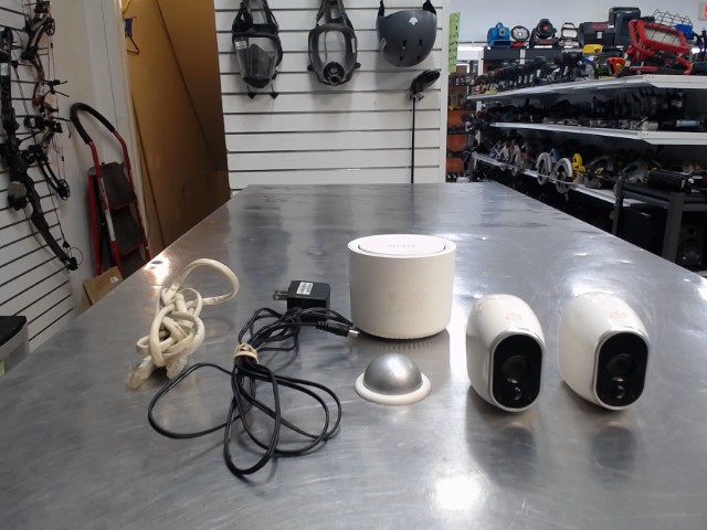 Kit 2 cameras + station hub + fils