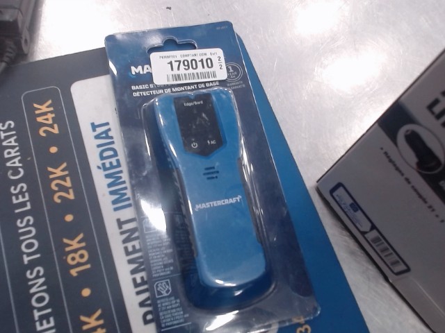 Detecteur de montant neuf en bo