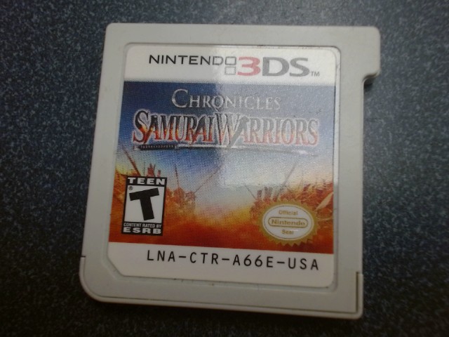 Chronicles samurai warriors