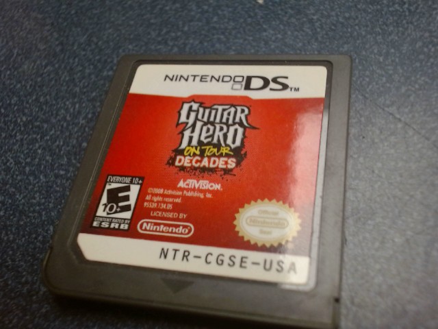 Guitar hero on tou decades