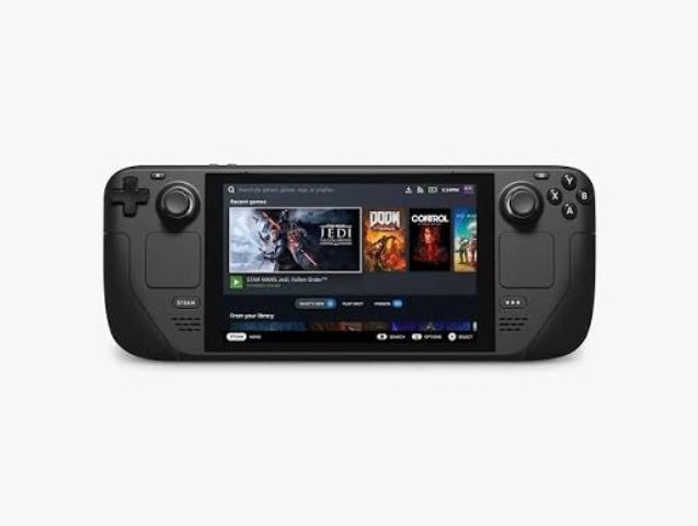 Steamdeck noir 64gb1010 avec ac casef