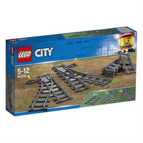 Lego city train track pack