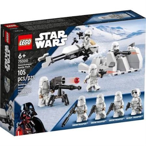 Lego star wars snowstroopers bpack