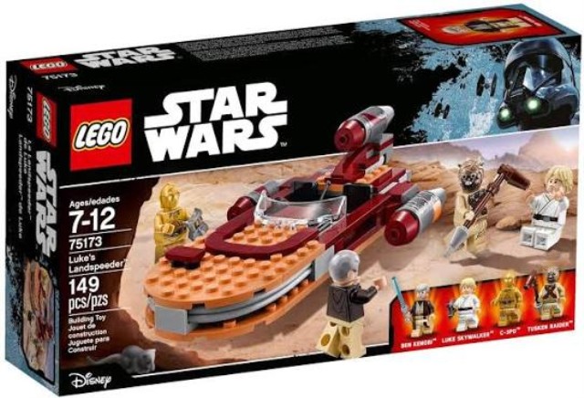 Lego star wars luke sandspeeder