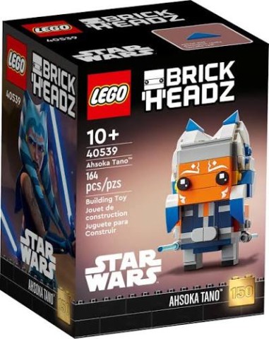 Lego brickhead ashoka tano