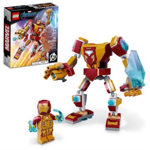 Lego iron man mech
