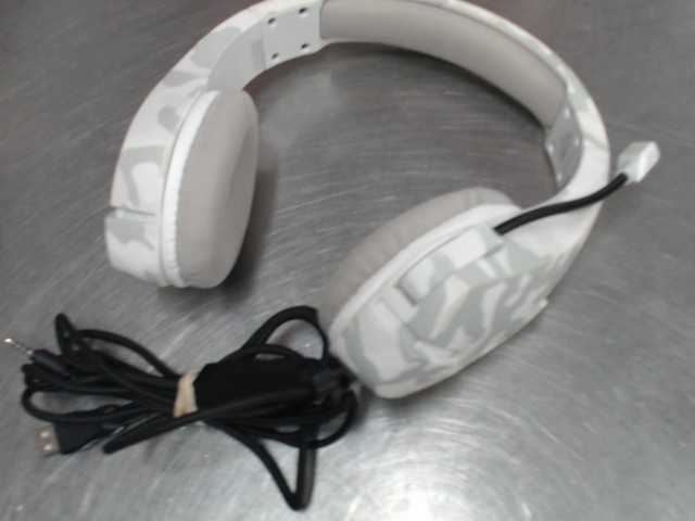 Casque gaming avec fils usb