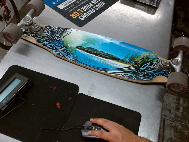 Longboard hawai