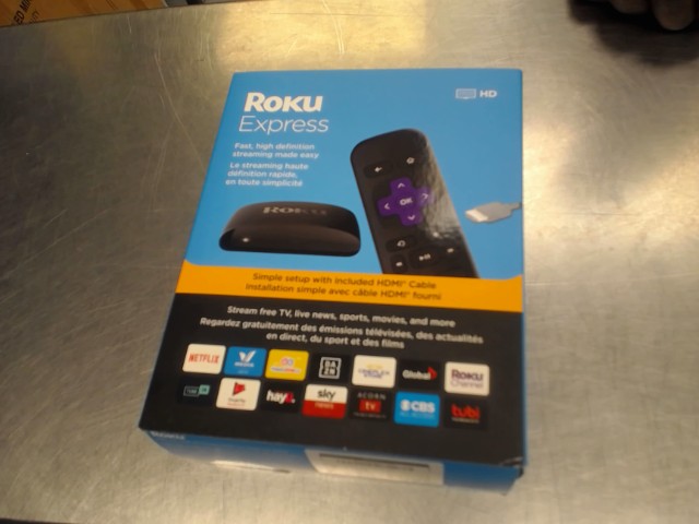 Roku express dans la boite