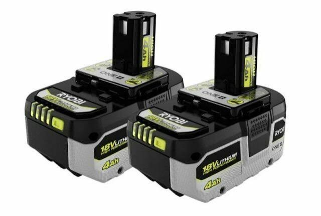Batterie 18v lithium lot de 2