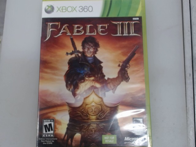 Fable iii
