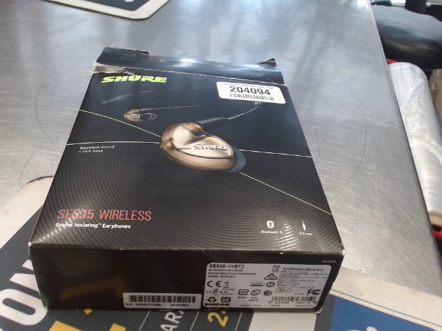 Shure stage earphones
