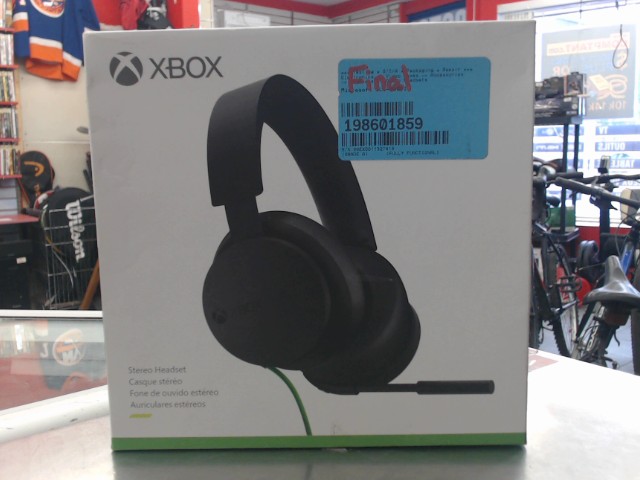 Casque stereo xbox one x/s/windows