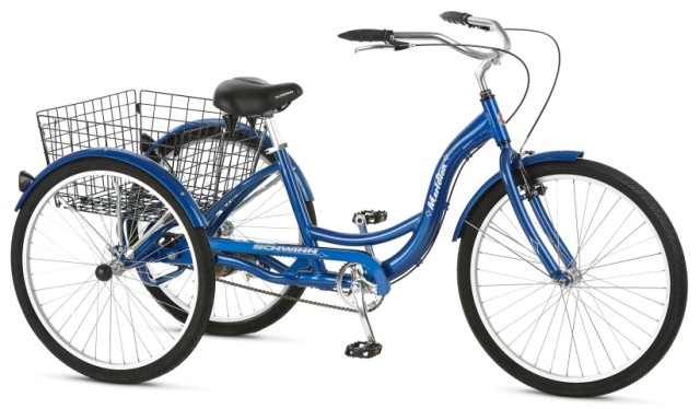 Velo 3 roue bleu