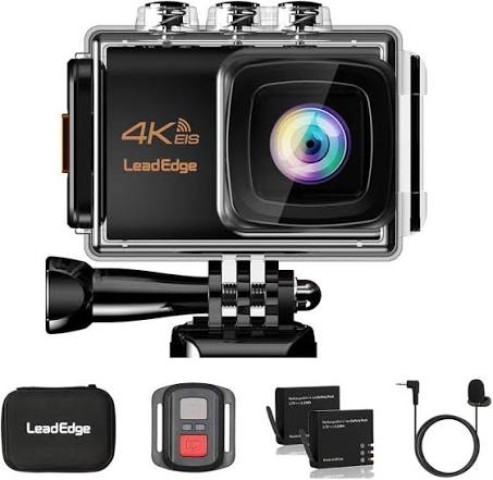 Action cam dans case noir